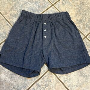 DONNI. thermal Henley shorts